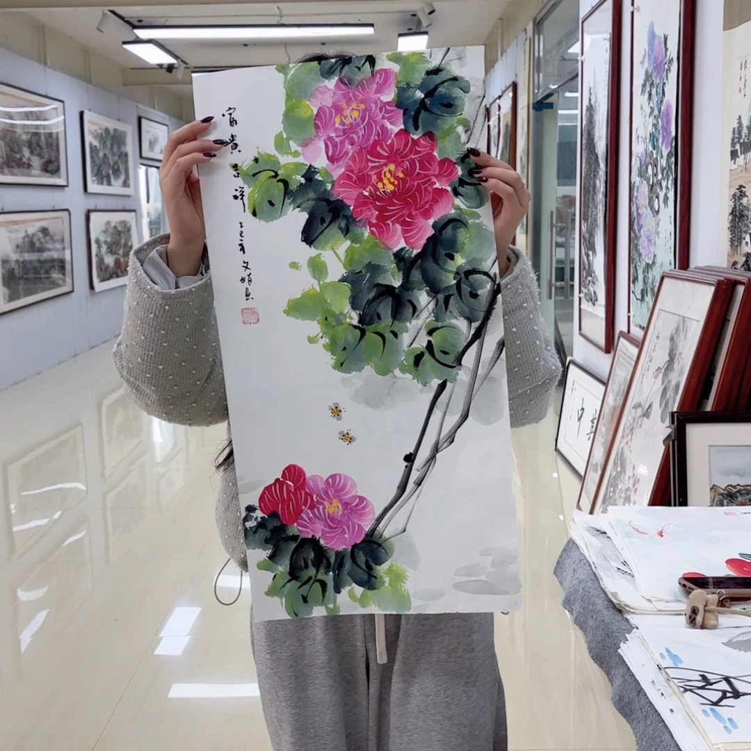 国画国画作品集一个