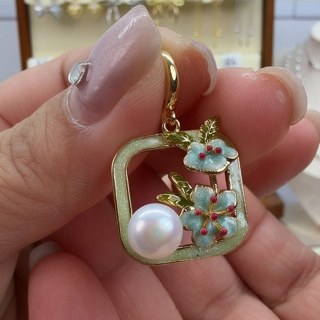 淡水珍珠未镶嵌吊坠(不含链)