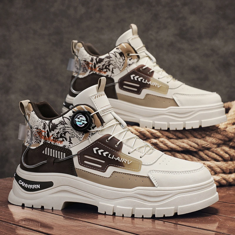 2025马丁靴男款秋冬爆款热销男士高帮登山工装靴子男休闲百搭潮鞋