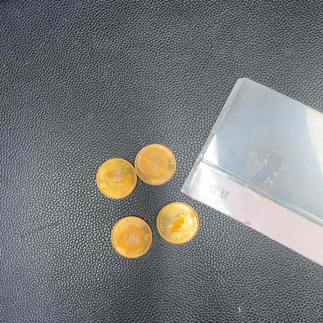 其他普通金属鸡鳄2对（共4枚）