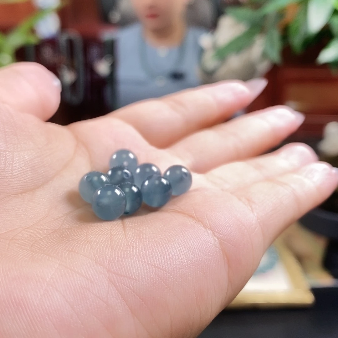 未镶嵌手链翡翠卡8mm蓝刚1颗多样性发一