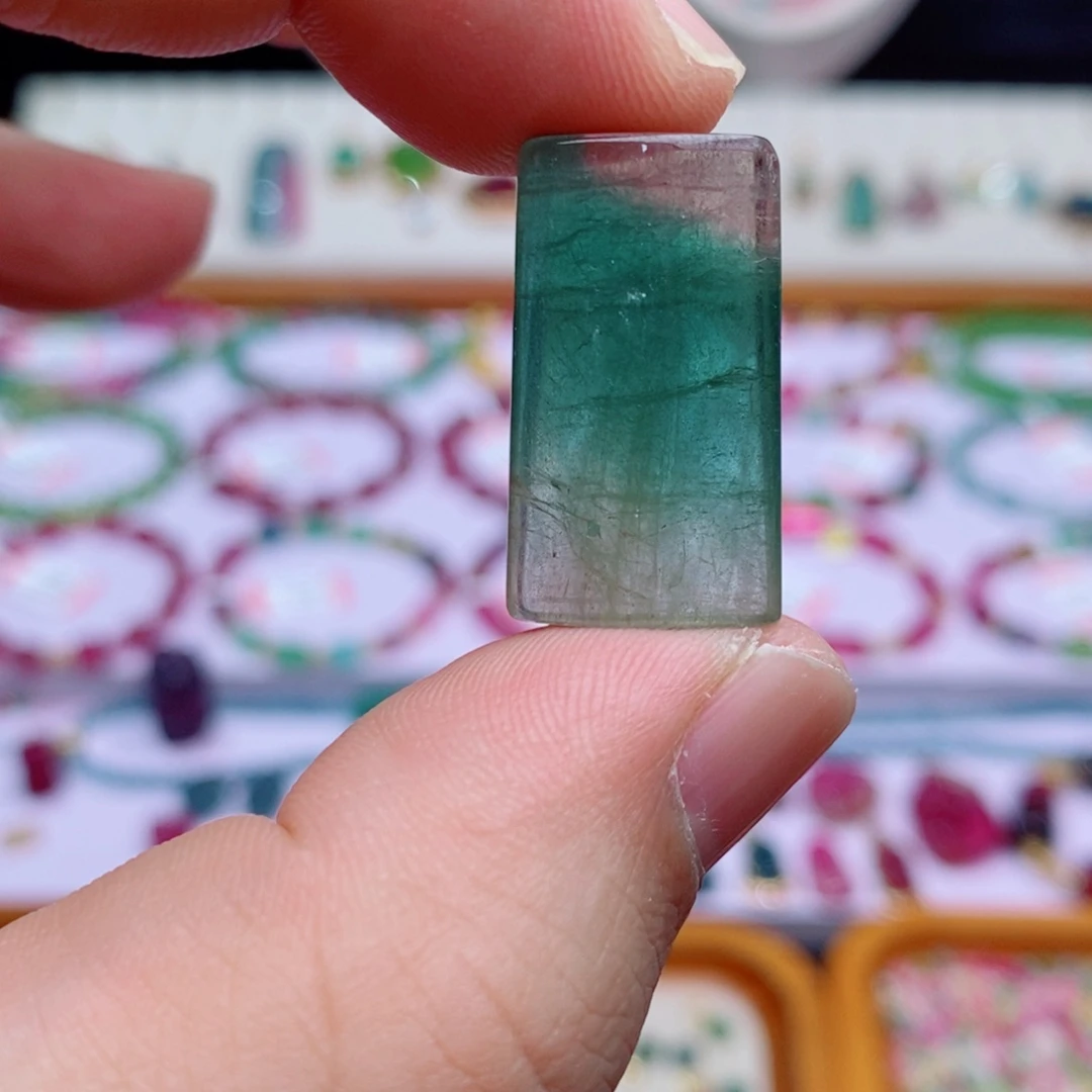 碧玺未镶嵌吊坠(不含链)碧玺