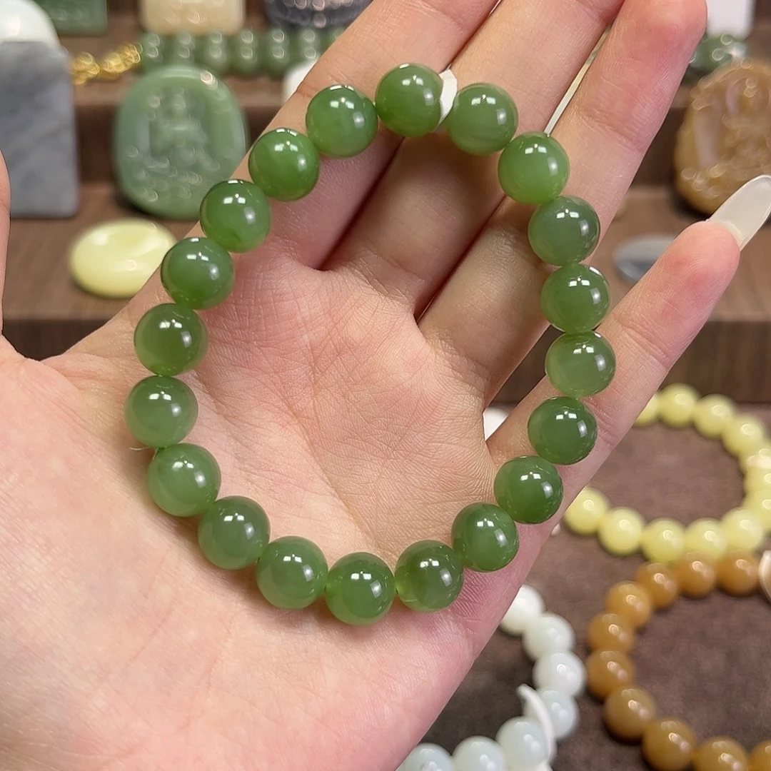 和田玉未镶嵌手串