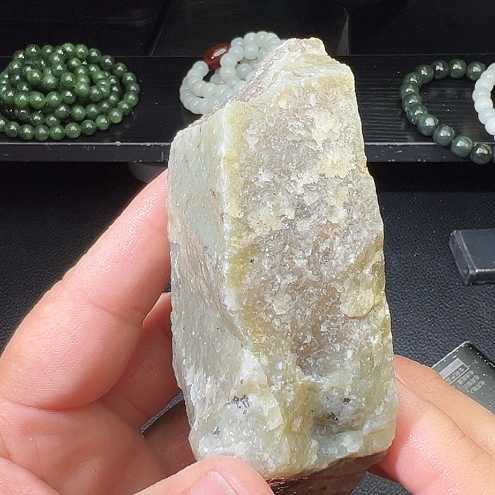 和田玉（糖玉）未镶嵌车挂