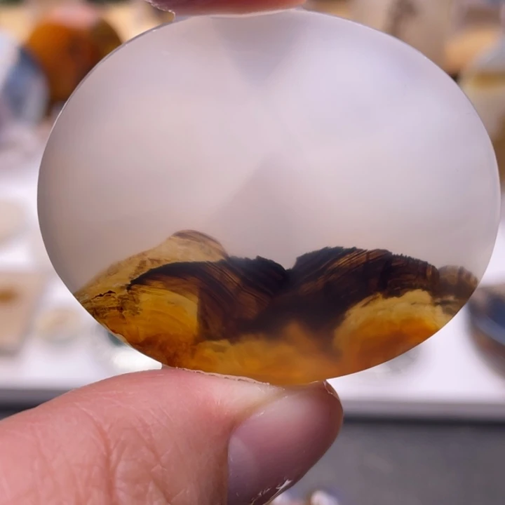 玛瑙/玉髓未镶嵌吊坠(不含链)