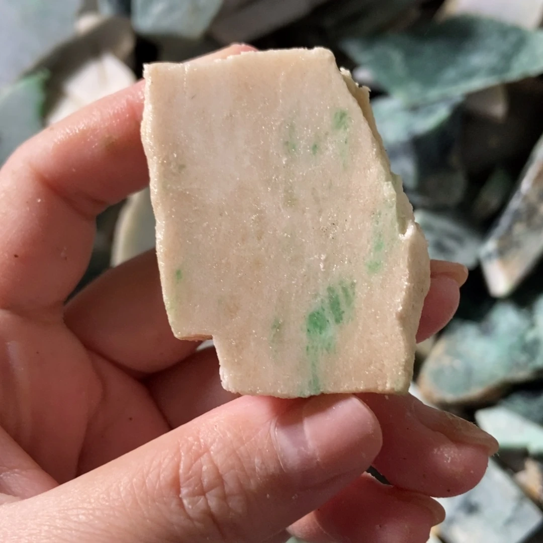 翡翠未镶嵌挂件翡翠