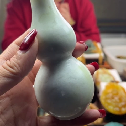 岫玉挂件未镶嵌手把件