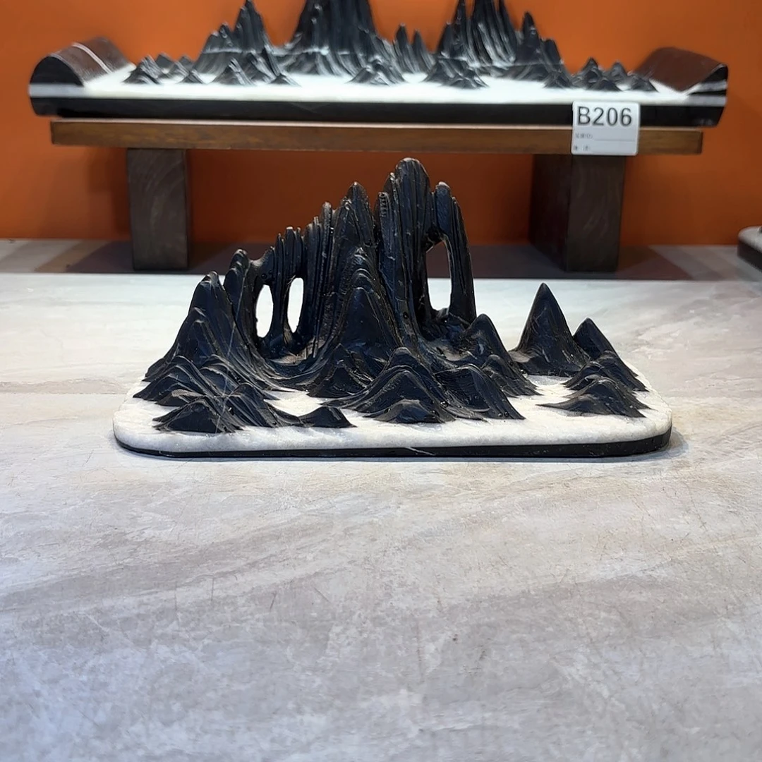 摆件歘灵璧石奇石摆件