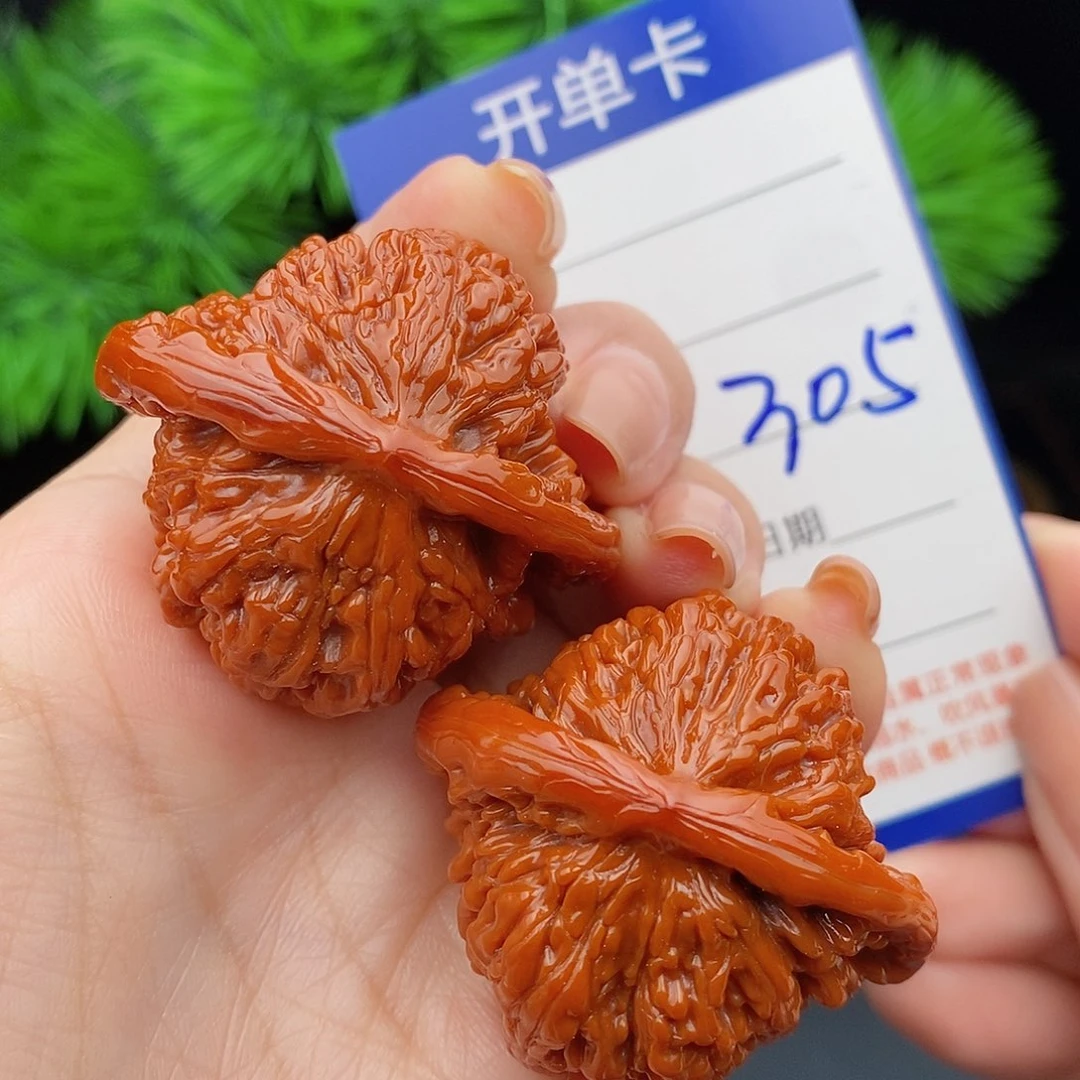 文玩核桃吊坠41四座楼305
