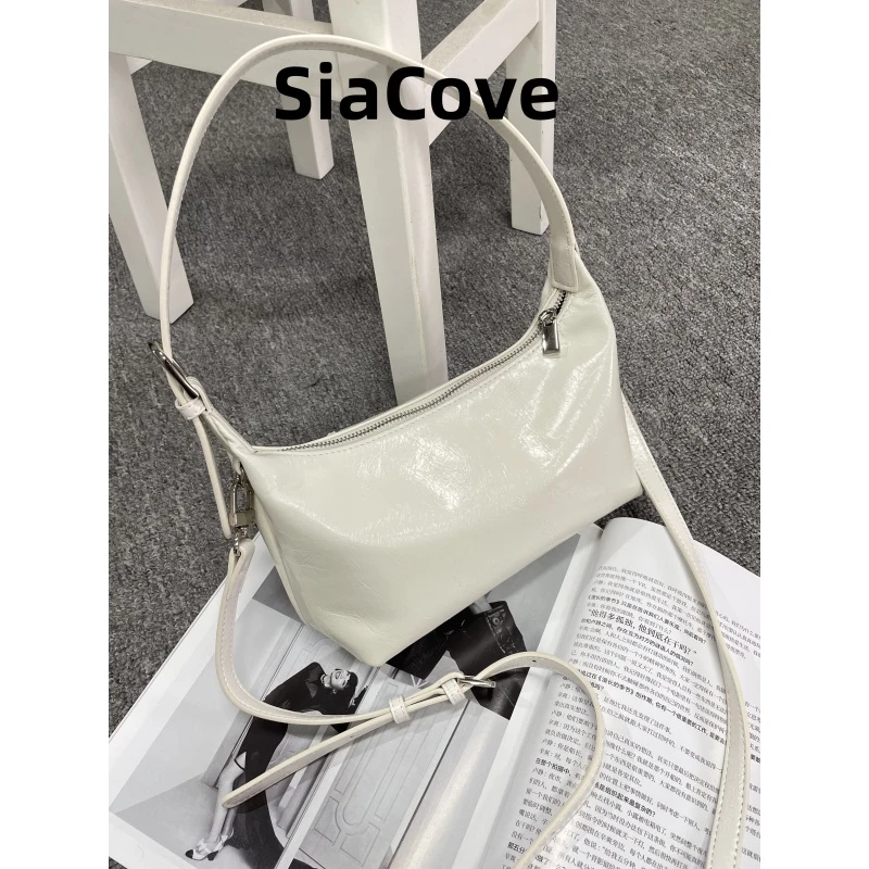 No.8【 SiaCover】原创【饭盒包】头层爆裂纹牛皮腋下包通勤hobo包单