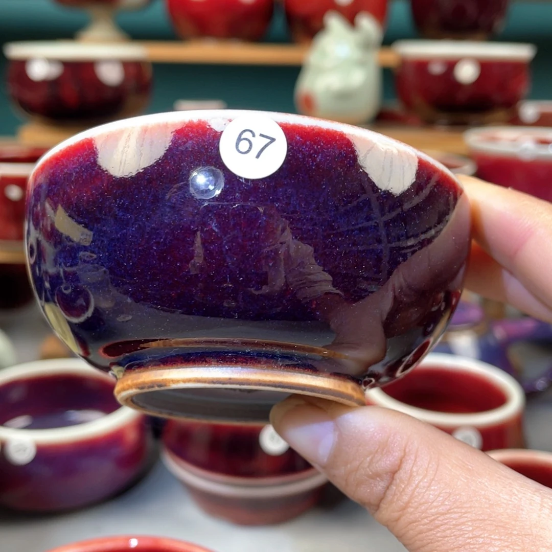 瓷片纯手工制作……微微瑕