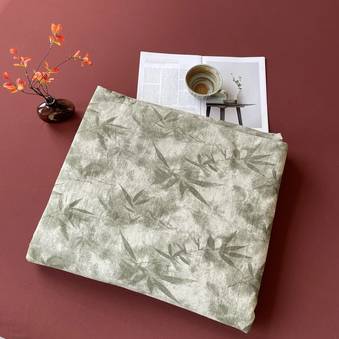 夏凉被/原创设计师侘寂风中古风民宿样板房酒店搭巾居家休闲毯午