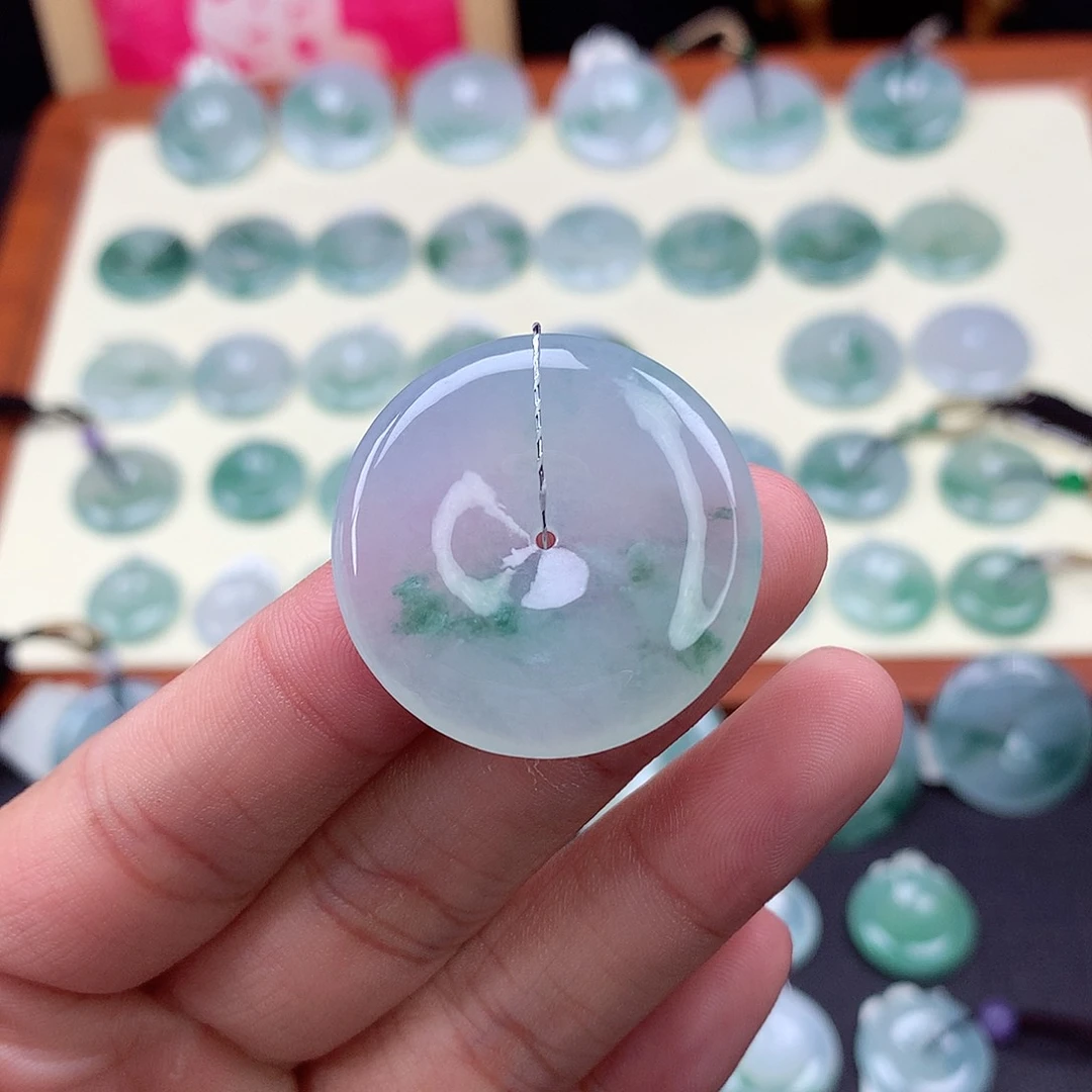 颈饰未镶嵌翡翠56 尺寸32.3-5.6