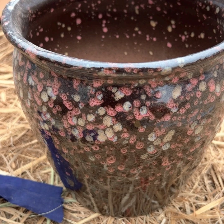 红陶紫砂兰花盆2个