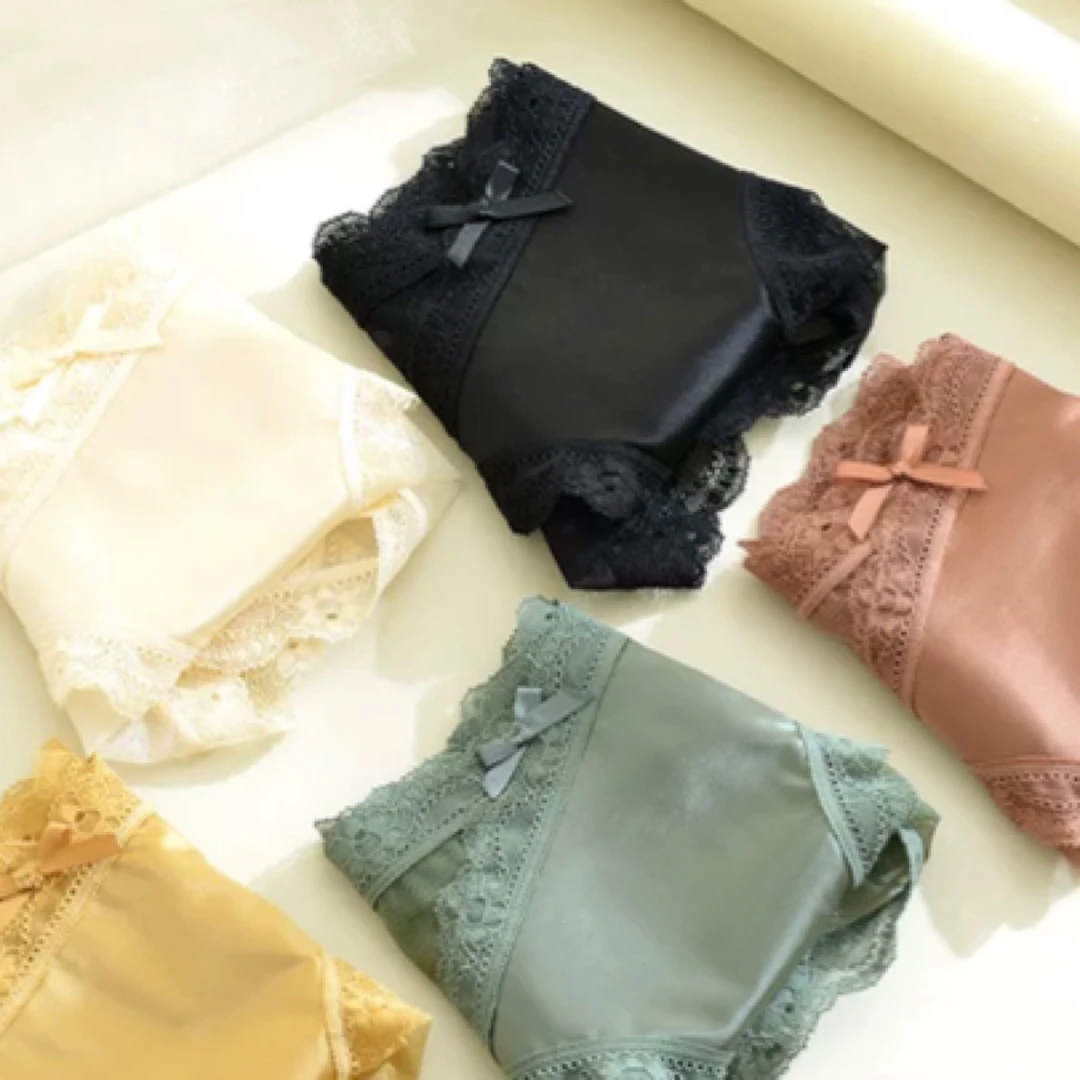 500/v腰法式性感蕾丝裤/欧盼全品