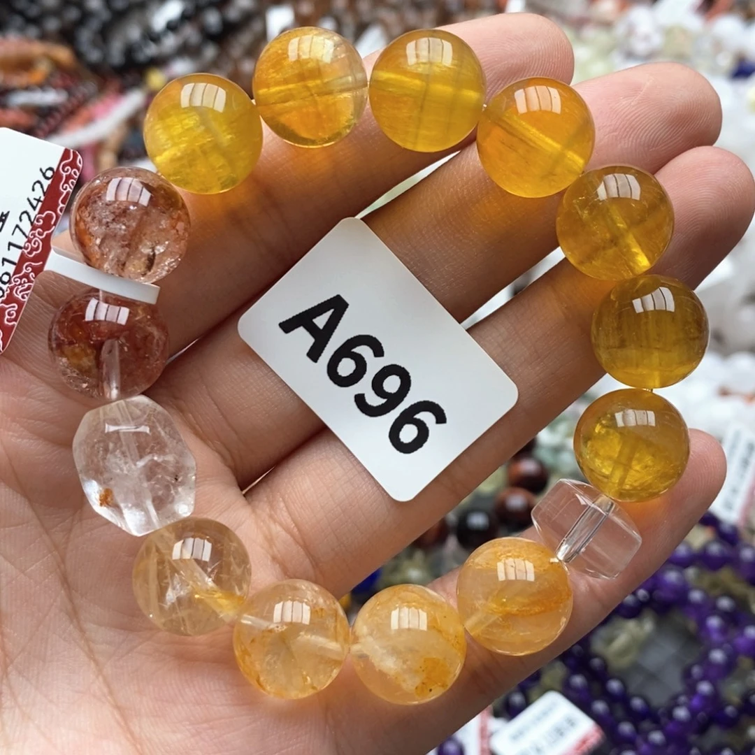 未镶嵌手链水晶多样性