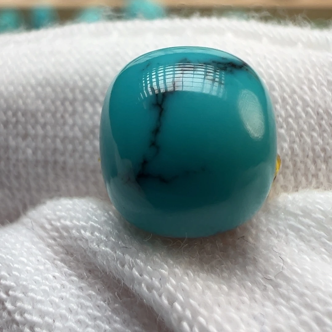 绿松石未镶嵌配饰8.3×7.3