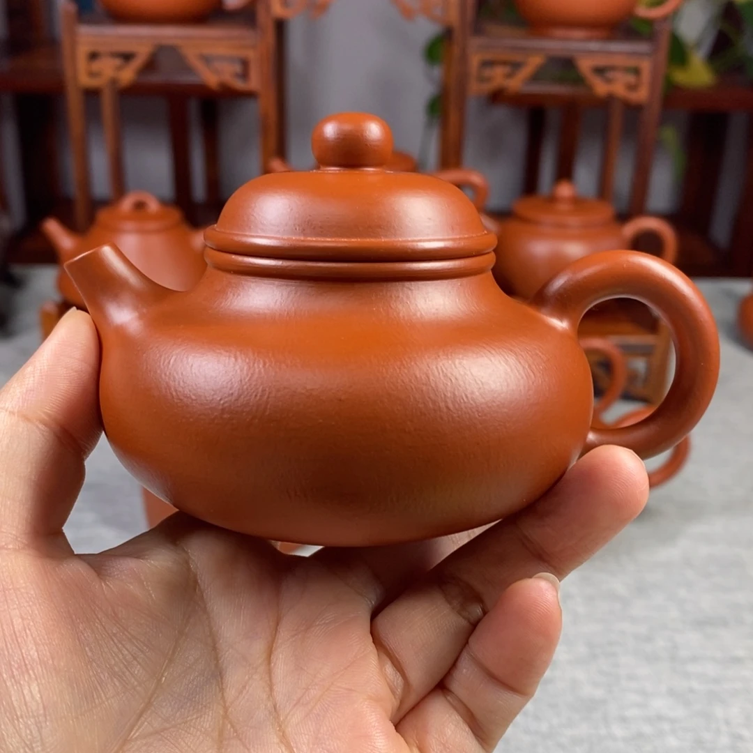 顺***然茶壶紫砂200毫升全手工