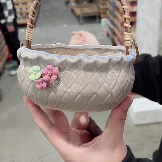 陶瓷花盆凑单福利满10元发货！