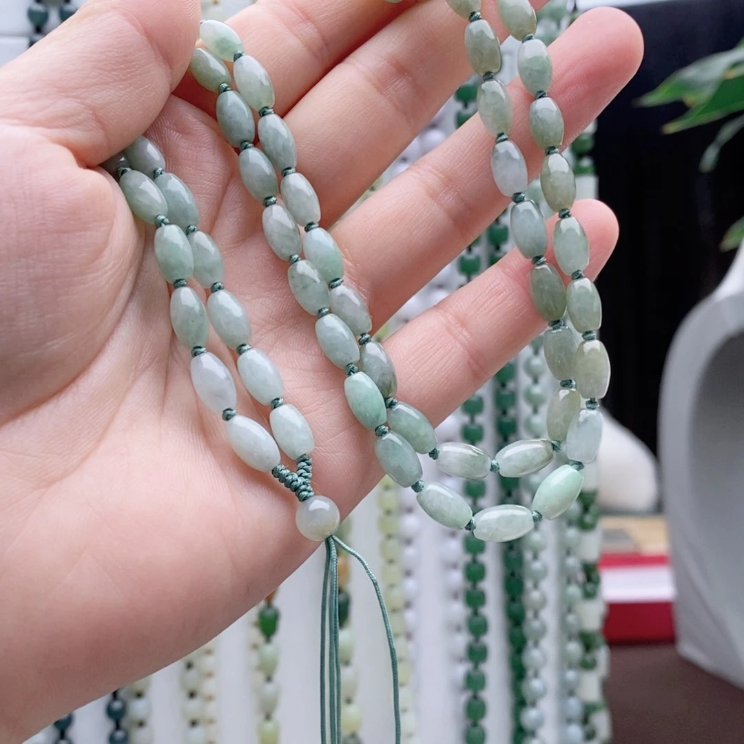 受***狼翡翠未镶嵌颈饰翡翠项链吊坠挂绳