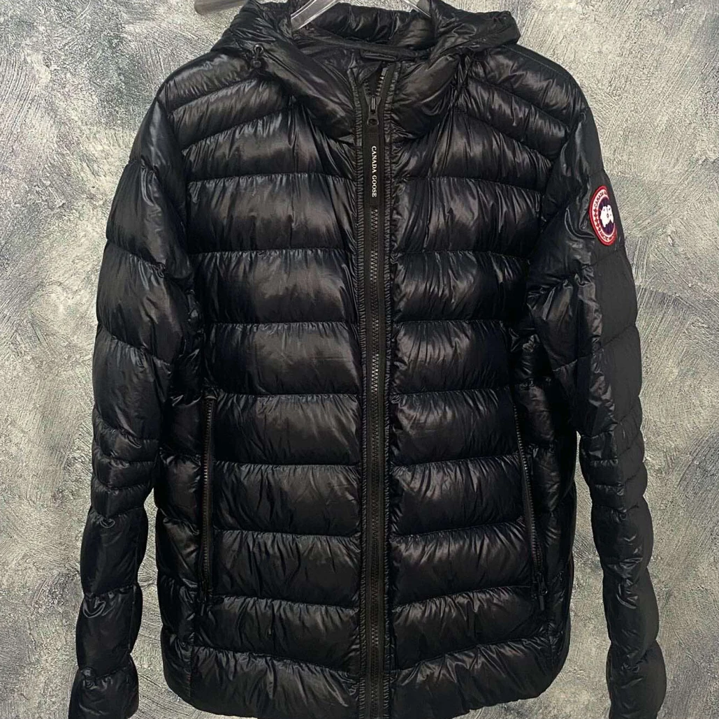未使用 CANADA GOOSE 轻量羽绒服/黑色/XL码