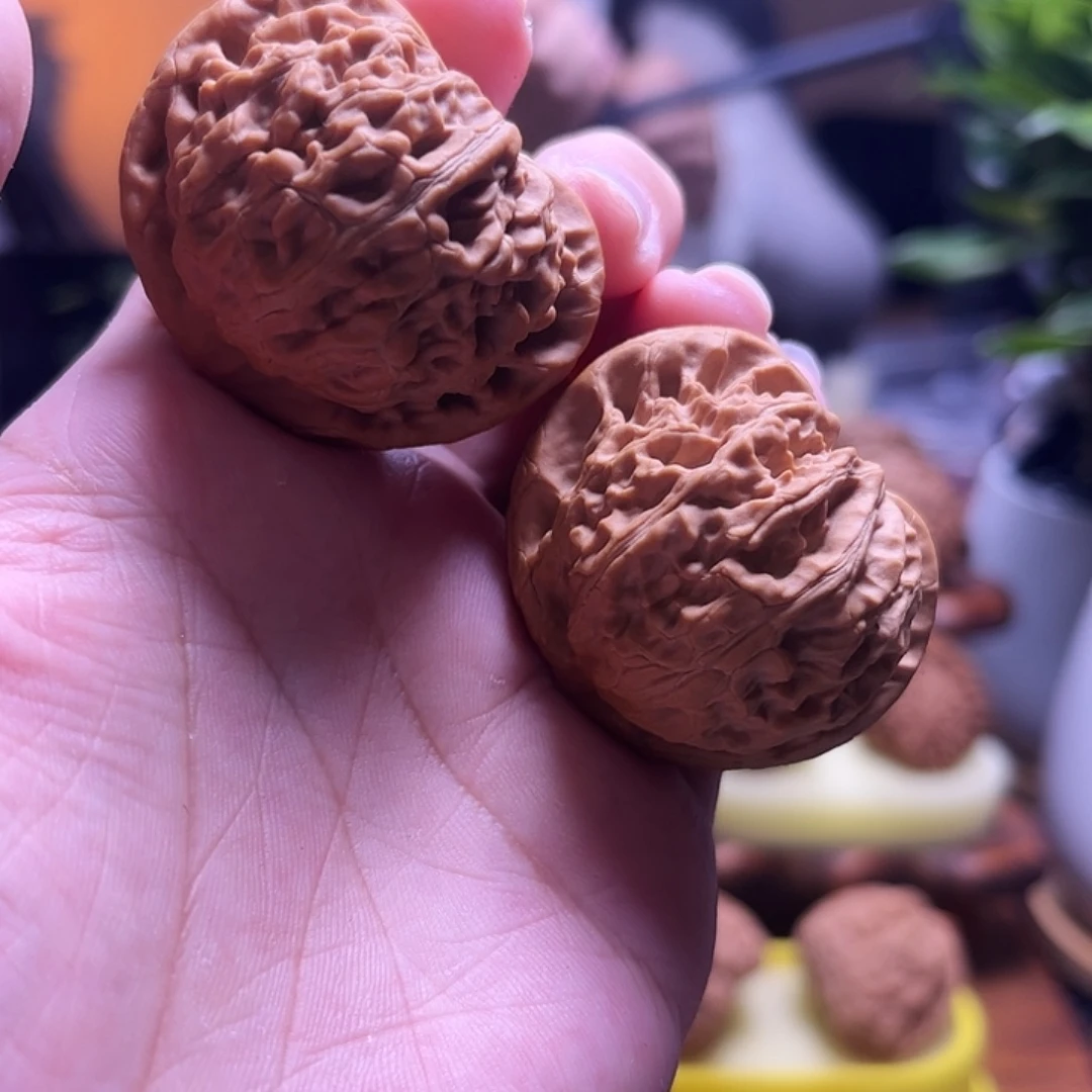 文玩核桃把件42尺宫灯24