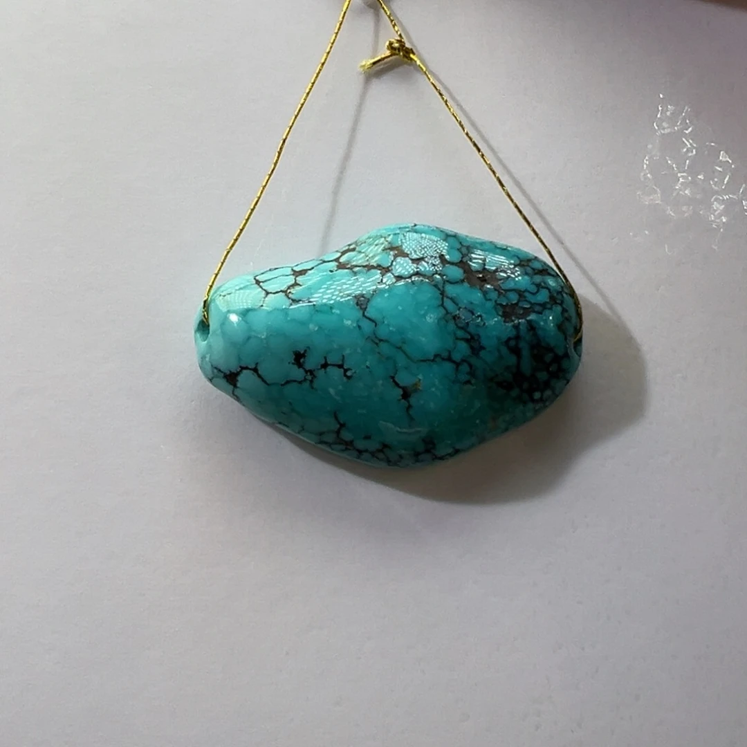 绿松石未镶嵌挂件