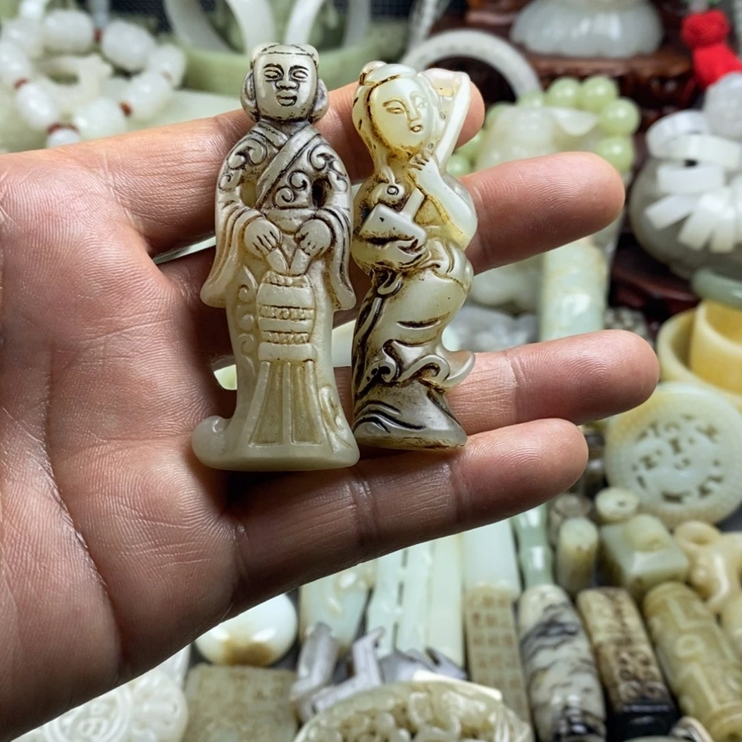 和田玉（糖玉）未镶嵌颈饰