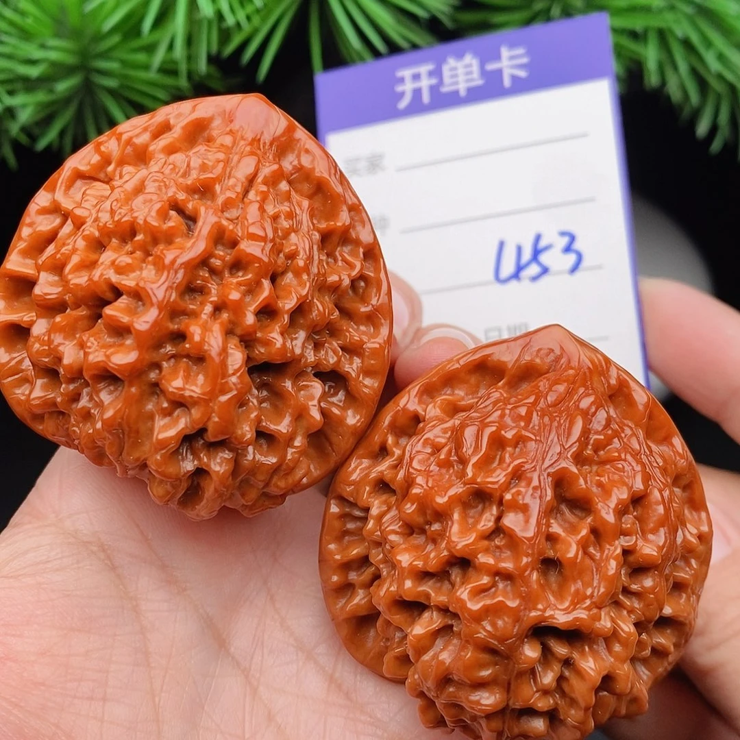 文玩核桃把件49官帽453