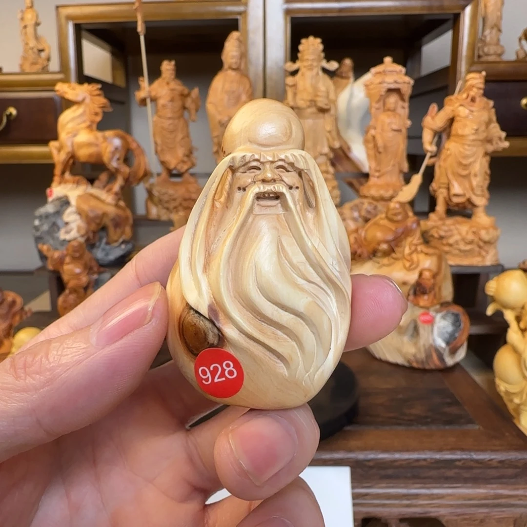 崖柏小木匠艺雕一物一拍