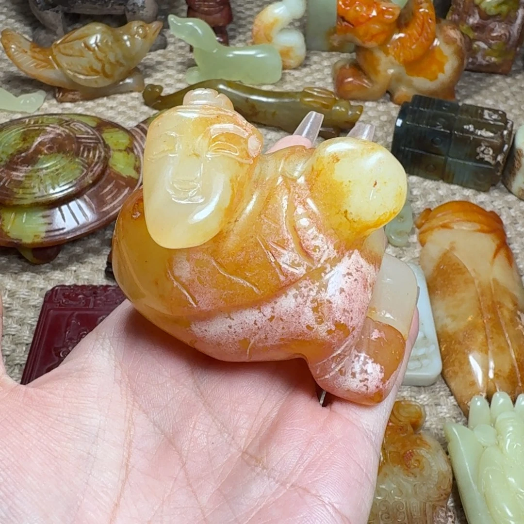 白玉菩提吊坠挂件