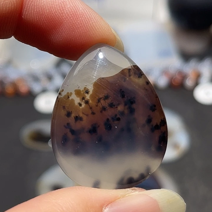 玛瑙/玉髓未镶嵌吊坠(不含链)