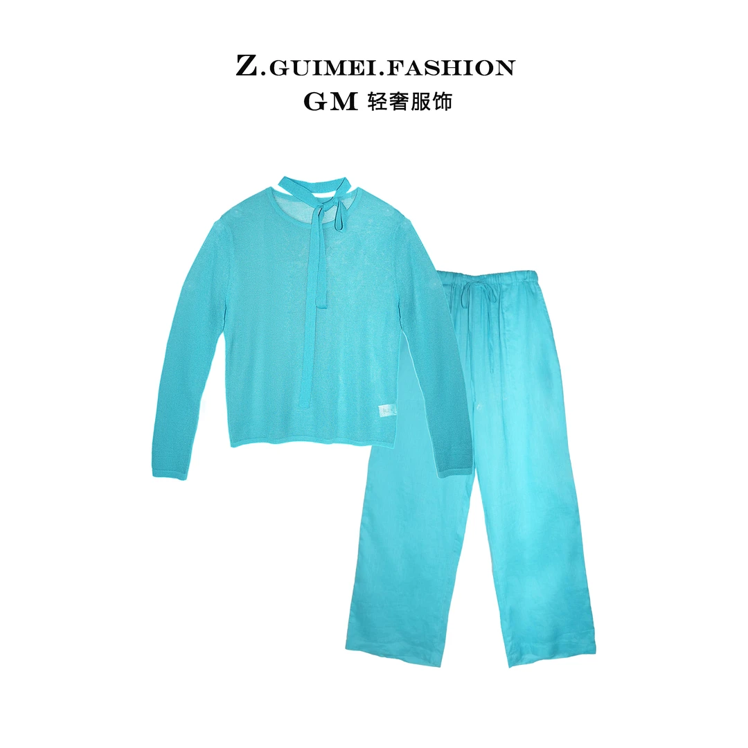 【肆姐高定】设计师款时尚休闲套装XY1399