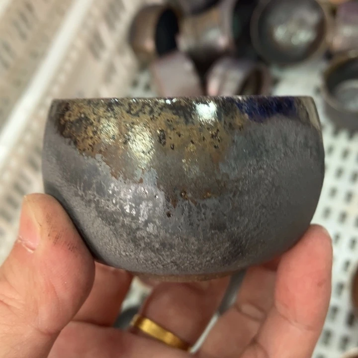 柴烧杯子宝瓶大放漏