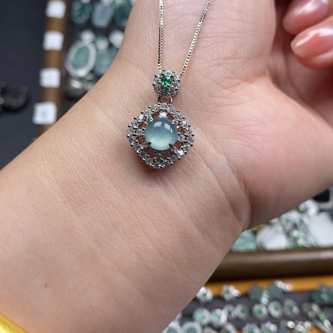 未镶嵌挂件翡翠翡翠