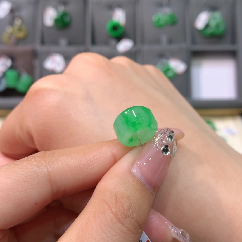 【闪购商品】翡翠戒指未镶嵌k*n翡翠