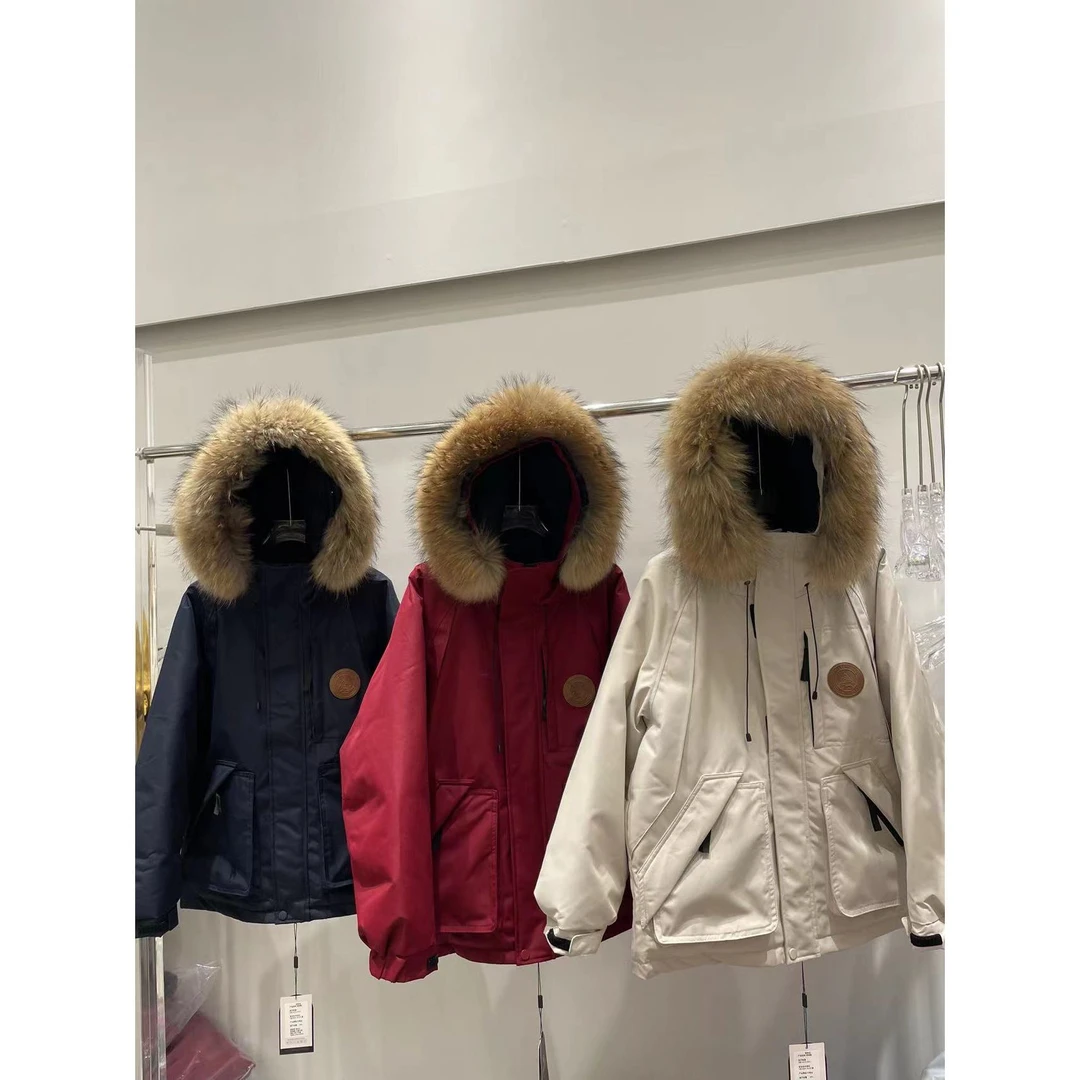 『 羽绒服Q』简约设计百搭时尚高品质厚款羽绒服12238