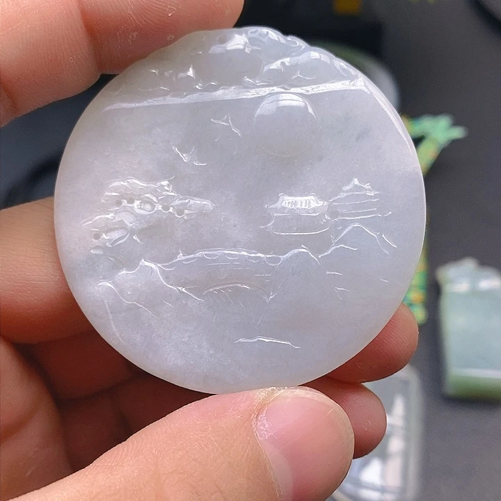 颈饰未镶嵌翡翠005