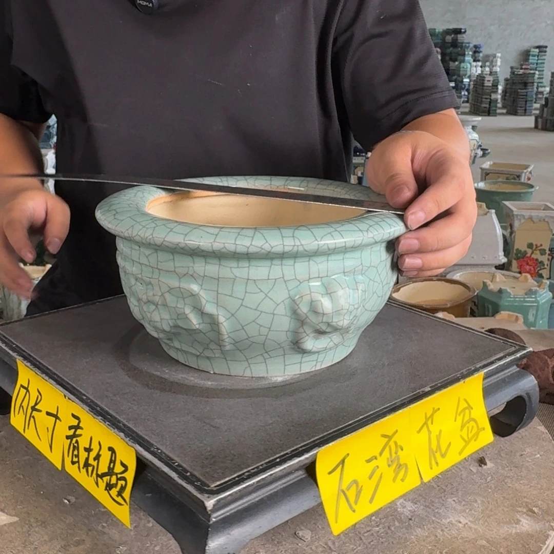 。一风堂石湾花盆 内16*9
