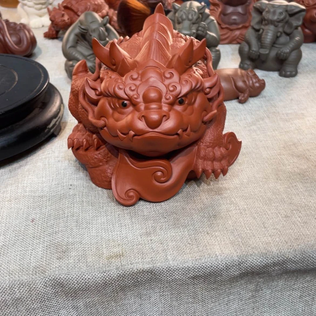 【闪购商品】紫砂茶宠森*如意霸王蟾
