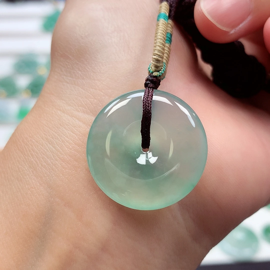 翡翠未镶嵌吊坠(不含链)24-5