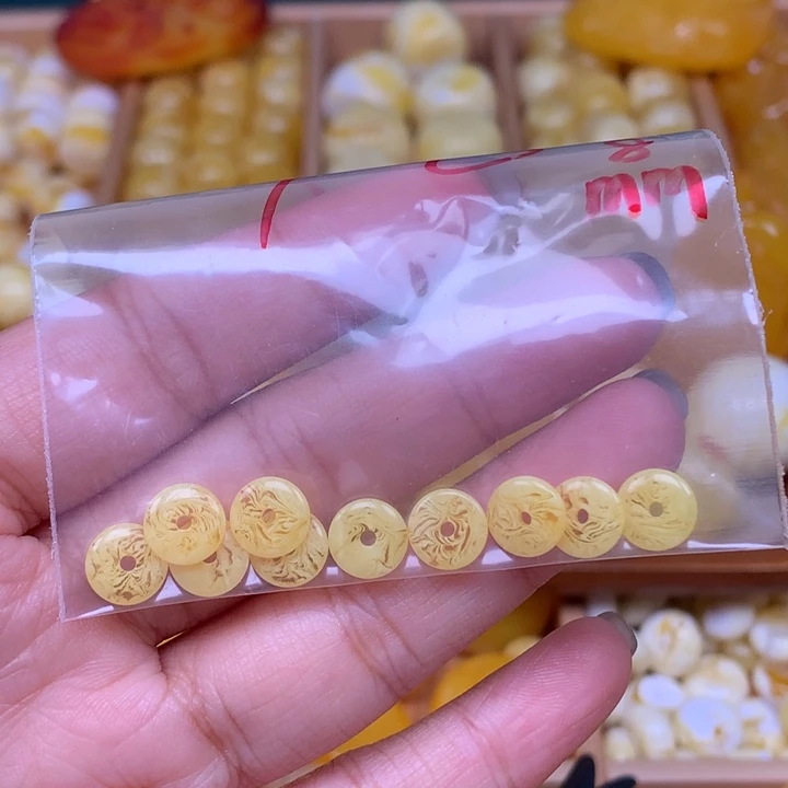 非金属配珠配饰78卡8