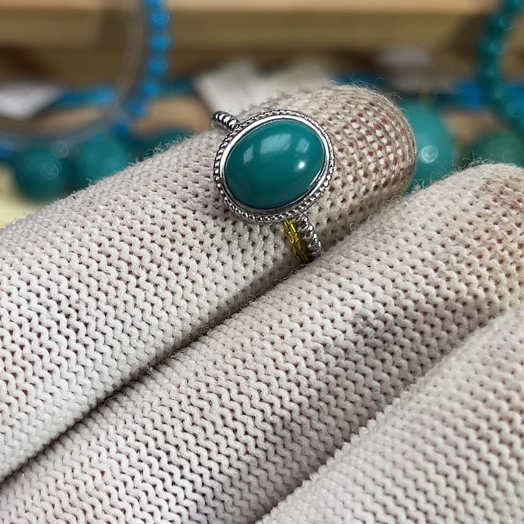 w***.银S925镶嵌绿松石珠宝奇石461