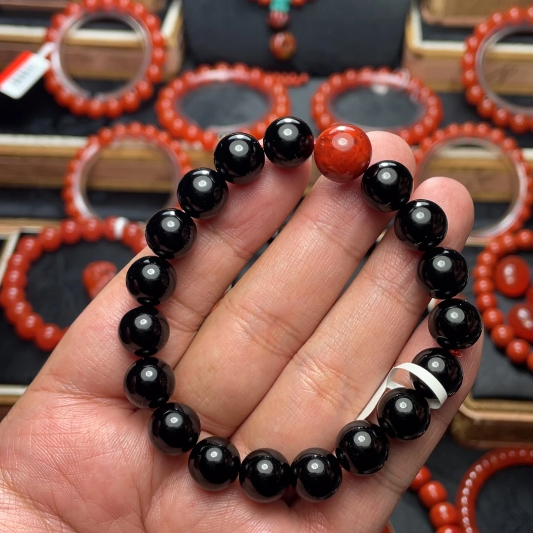 南红玛瑙未镶嵌颈饰