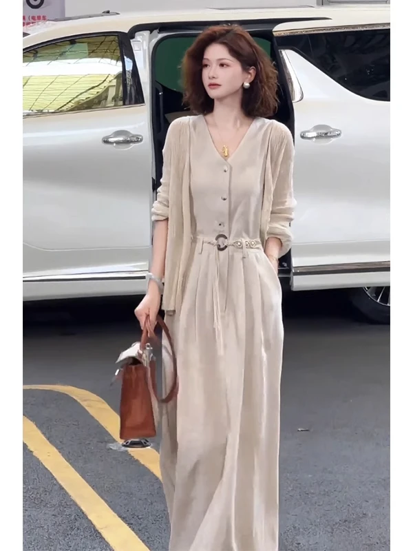 年终狂欢季今年流行爆款气质名媛高端气场强大高级感大方得体开衫