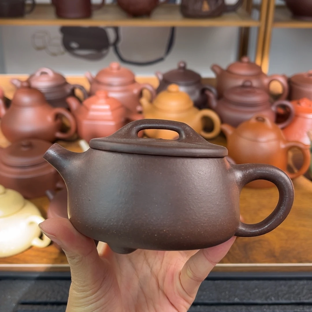 紫砂茶壶手工制作喽喽喽啦啦啦