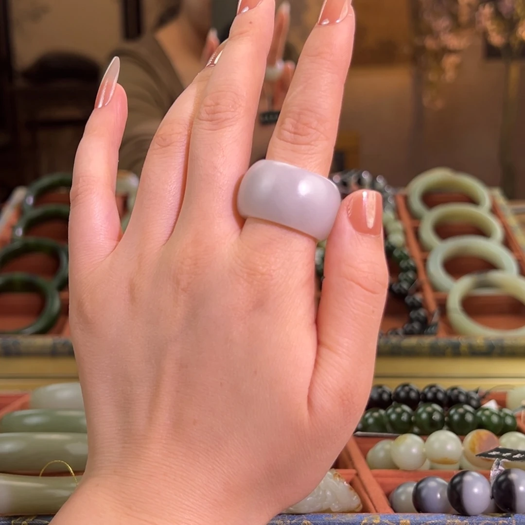 和田玉（子料）未镶嵌戒指