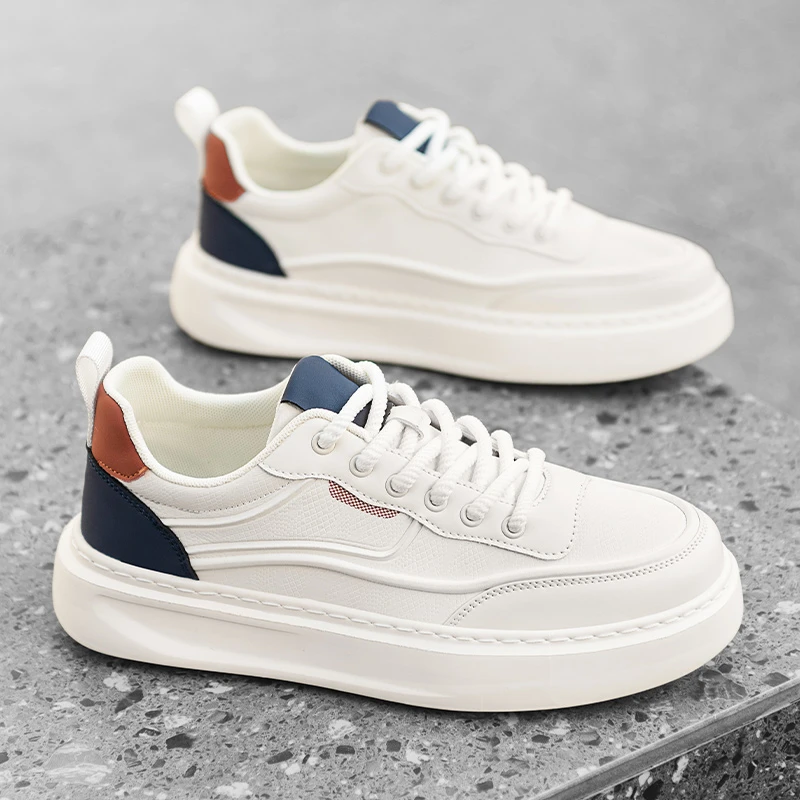 小白鞋男款2025新款男鞋百搭爆款男式休闲鞋子男生板鞋ZS9C8502