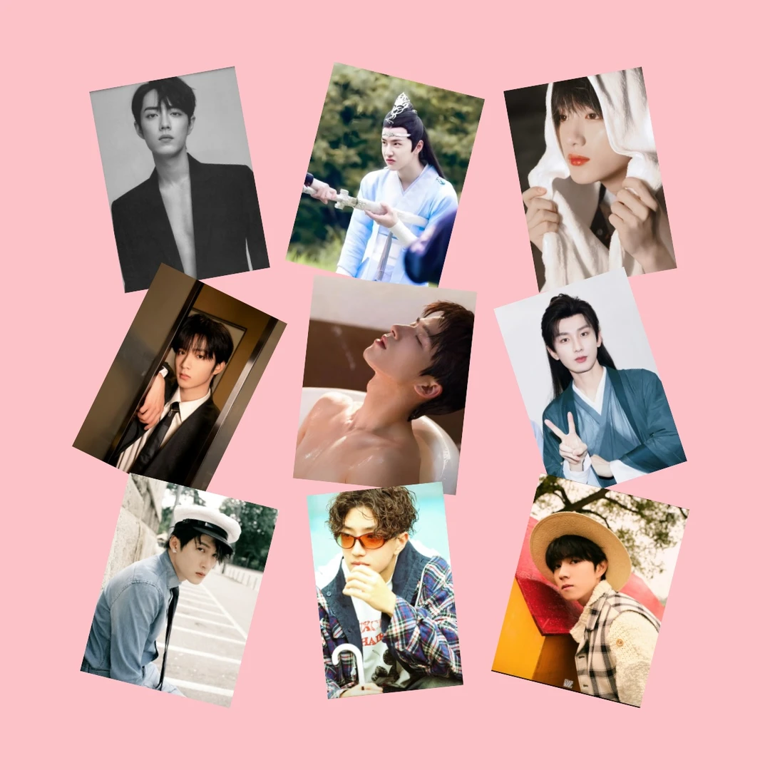 A【男 】（随机不指定）6寸明星片 爱豆周边系列照片