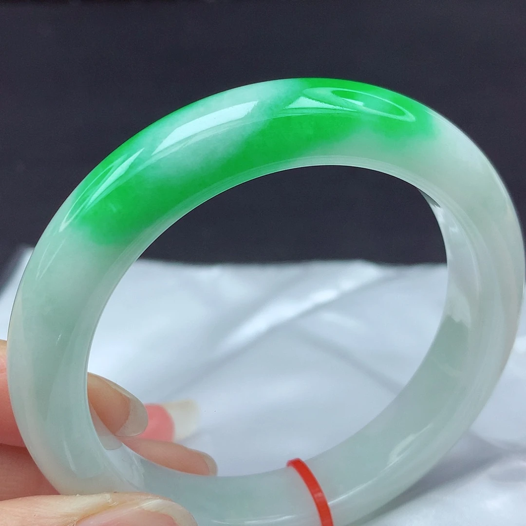 未镶嵌手镯翡翠57圈930